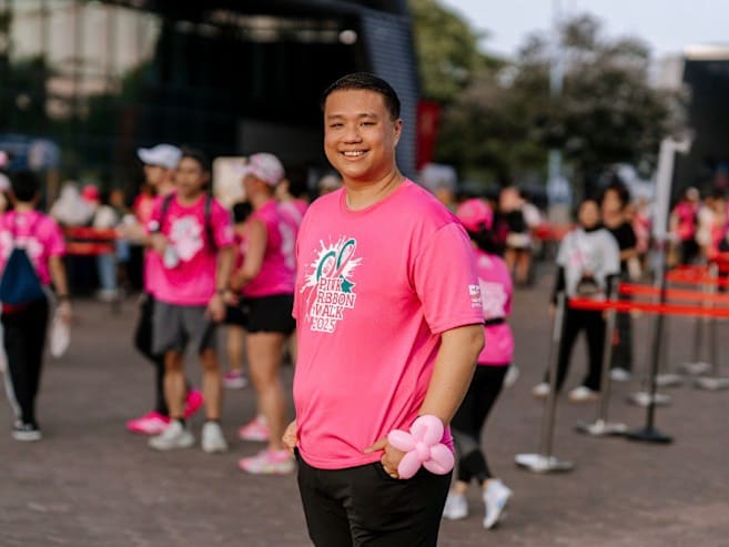 ‘No woman should face it alone’: Meet the man battling alongside Singapore’s breast cancer warriors