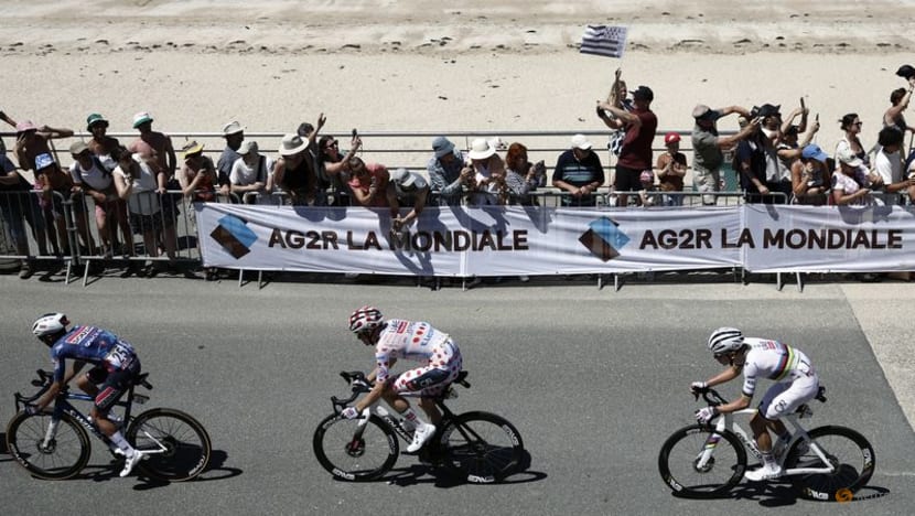 Pogacar back in yellow after winning stage seven of Tour de France