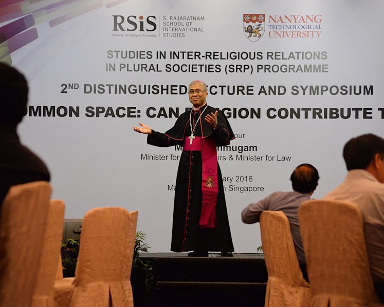 Constructive dialogue needed for mutual understanding: Archbishop William Goh