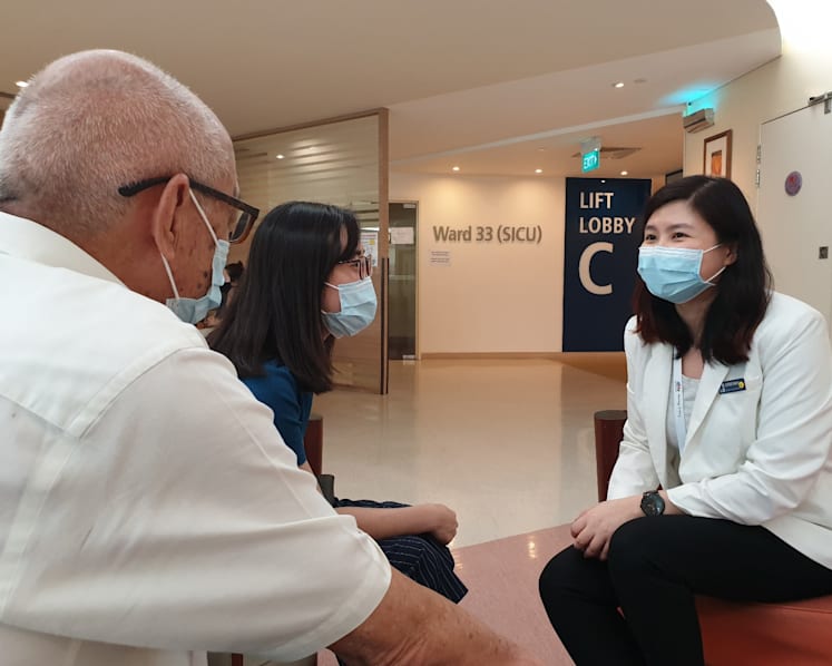 Voices from the Front Lines: From behind a mask, I comfort families of Covid-19 patients