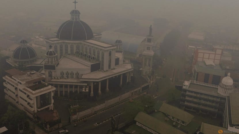 Indonesians on fire-ravaged island sue state for clean air