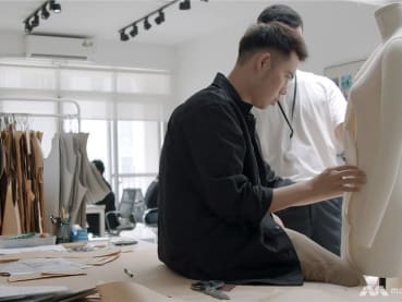 The Vietnamese fashion designer who credits his mum for his success