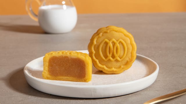 纯素奶黄月饼　过个绿色中秋佳节