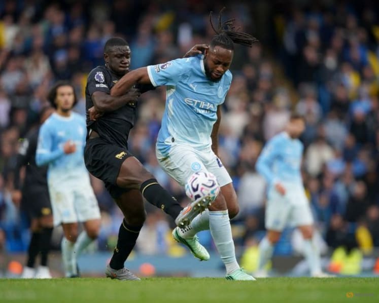 City's flying start comes at a cost, with Haaland limping off