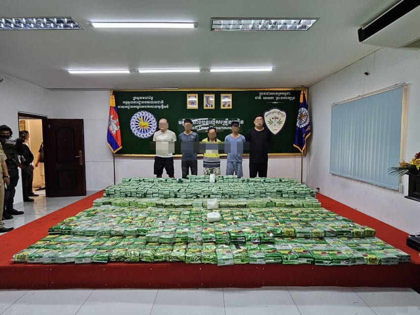 A 59-year-old Singaporean man was arrested during drug raids in Cambodia. A 59-year-old Singaporean man was arrested during drug raids in Cambodia.