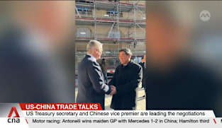 Top officials from US and China resume trade talks in Paris 