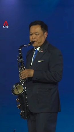 Thai PM Anutin back on the saxophone at IMF-World Bank gala