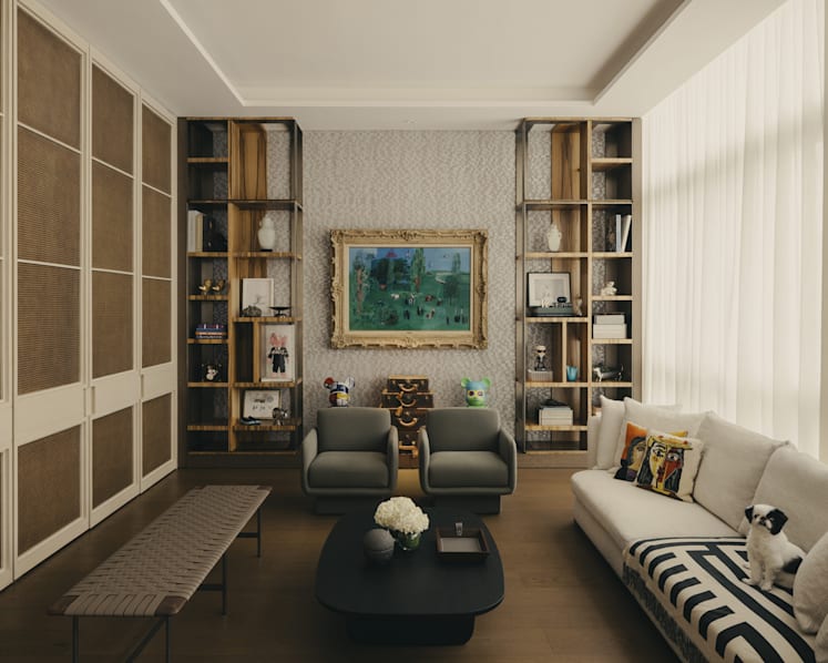 Inside an art-filled Singapore home that feels like a museum in the sky