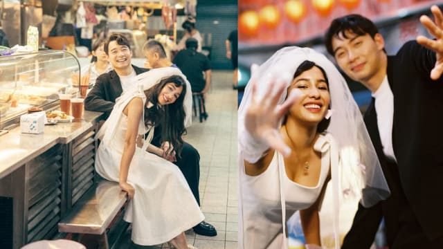 Uncle Roger台湾拍订婚照，未婚妻见情趣店表情成亮点