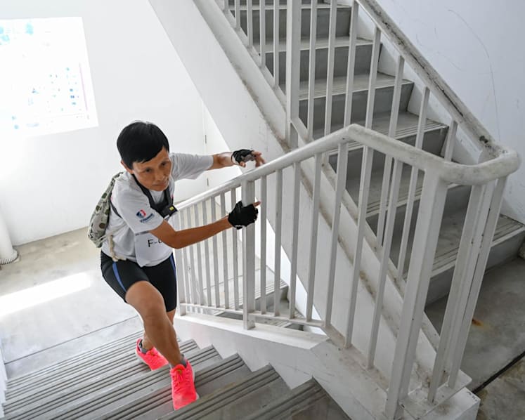 She’s 64 and climbs 40 storeys in under 7 minutes: Veteran tower runners and the community they inspire