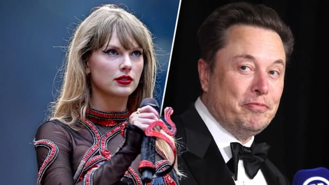 Taylor Swift自称“无子女的猫女士”挺Kamala Harris　Elon Musk：我给你一个孩子