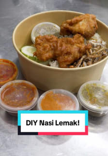 Whether you want more sambal or no nuts in your Nasi Lemak, you can have it just the way you like it at Straits Club, which offers customisable options #8dayseat #8dayseathawker #sgtiktok #sgfyp