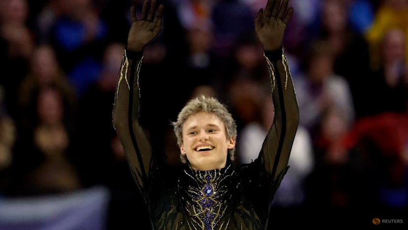 Figure skating-American Malinin earns Olympic redemption with world gold