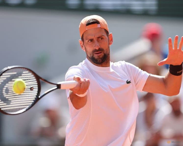 Djokovic seeks record 25th Grand Slam as French Open begins