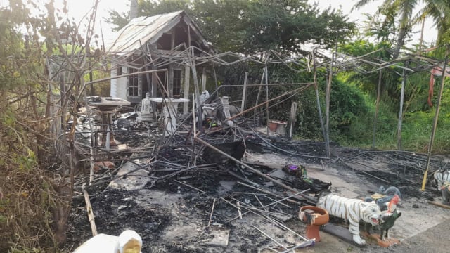 不满神庙“让”信徒中奖？地下彩票商被疑纵火烧庙
