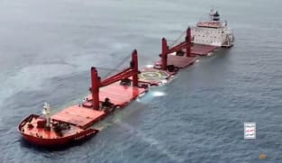 Rescued crew of Greek ship sank by Houthis taken to Saudi Arabia