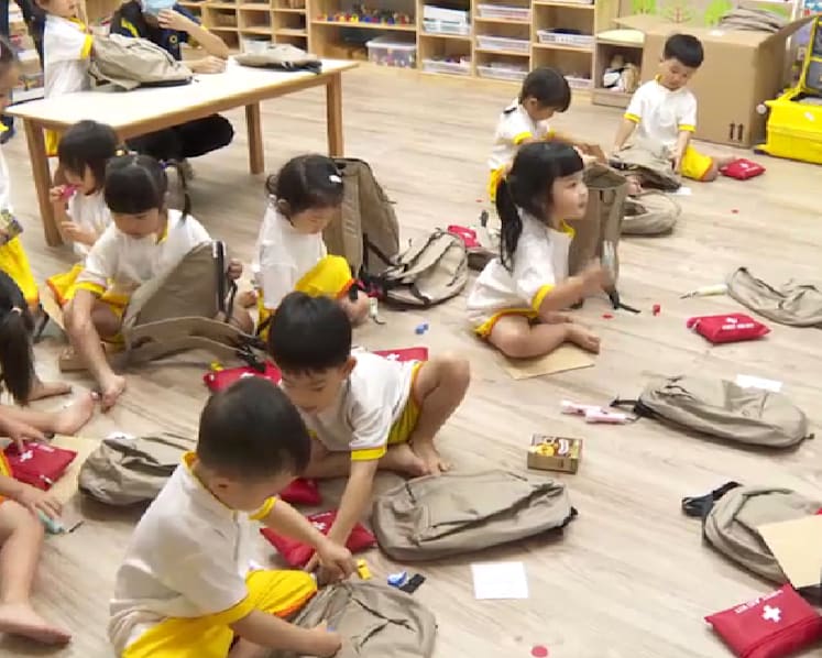 Preschoolers learn to prep emergency kits in pilot to boost psychological resilience