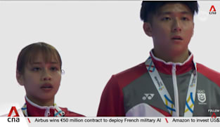 Taekwondo pair Nicholas Khaw, Diyanah Aqidah deliver Singapore's first gold at Thailand SEA Games