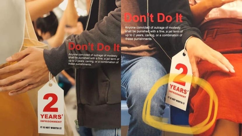 Police defend crime prevention posters after Aware takes issue with price tag design