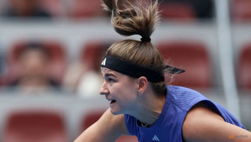 Muchova stuns Sabalenka, Zheng beats Andreeva in China Open quarters Muchova stuns Sabalenka, Zheng beats Andreeva in China Open quarters