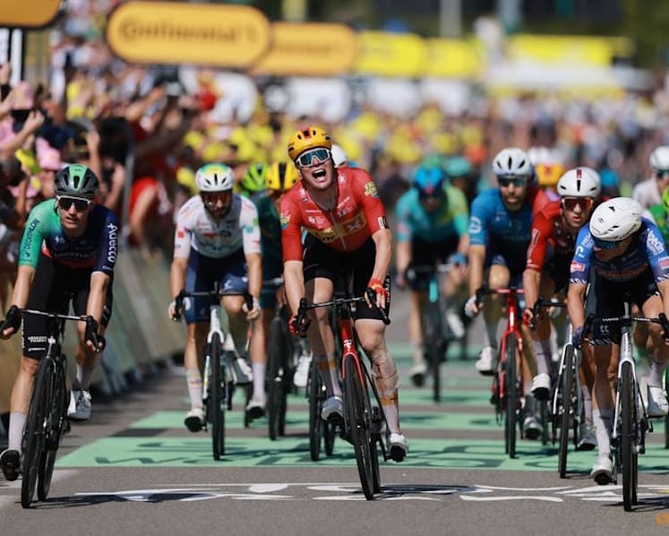 Waerenskjold claims surprise win in stage 11 of Tour de France