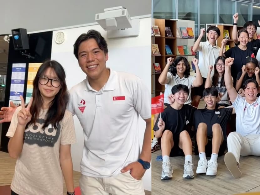 SOTA student snaps photo with Max Maeder, calls his ‘manner hand’ a 'nice gesture'