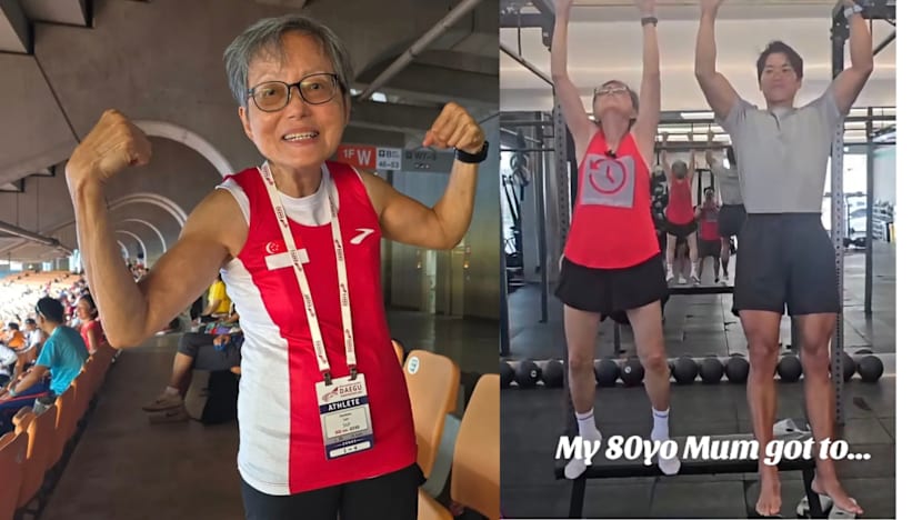 S'pore Grandma, 80, Can Do 6 Pull-Ups & Just Won Silver In The 800m At An International Athletics Meet