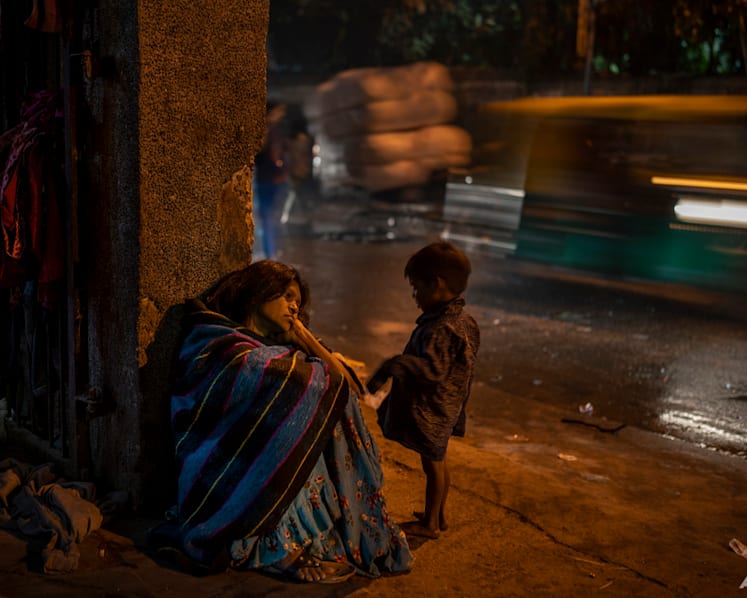 Rescue workers find shelter for homeless as New Delhi experiences one of its worst cold spells   