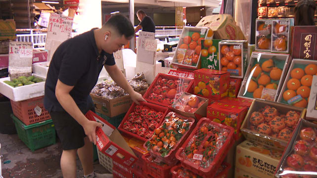 春节来临 业者引进新品种年柑 带动销量