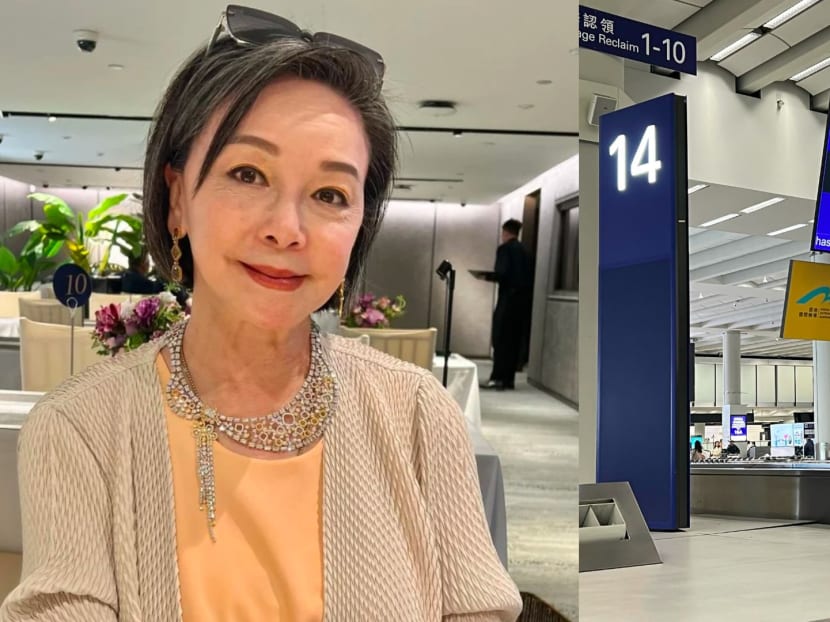 HK host Eileen Cha complains about waiting 20 minutes for her luggage at airport, mocked by netizens for being self-entitled