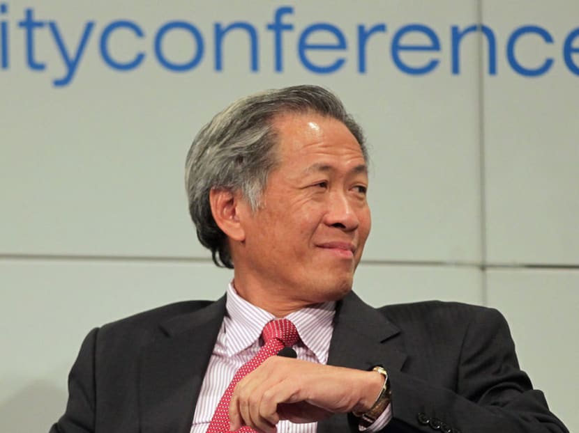 Singapore Minister for Defence Ng Eng Hen. Photo: Bloomberg