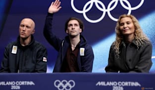 Figure skating-Choreographer Richaud swaps jackets, personas to guide diverse group of skaters