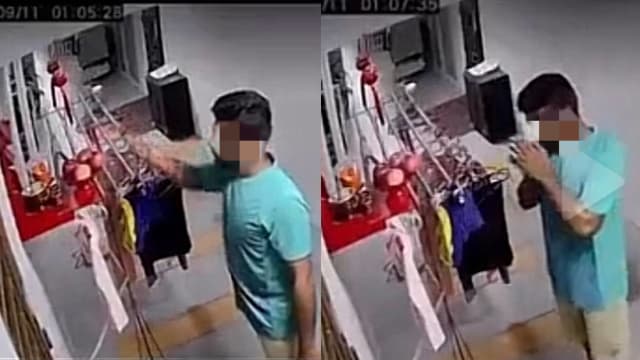 男子取走屋外神台水果 网民未予毒舌反称赞