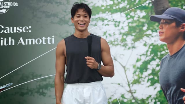 环球影城遛狗为公益献力，Amotti笑言压力比参加HYROX更大