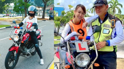 Julie Tan’s Got A Bike License… But You Won't Be Seeing Her On The Roads Anytime Soon