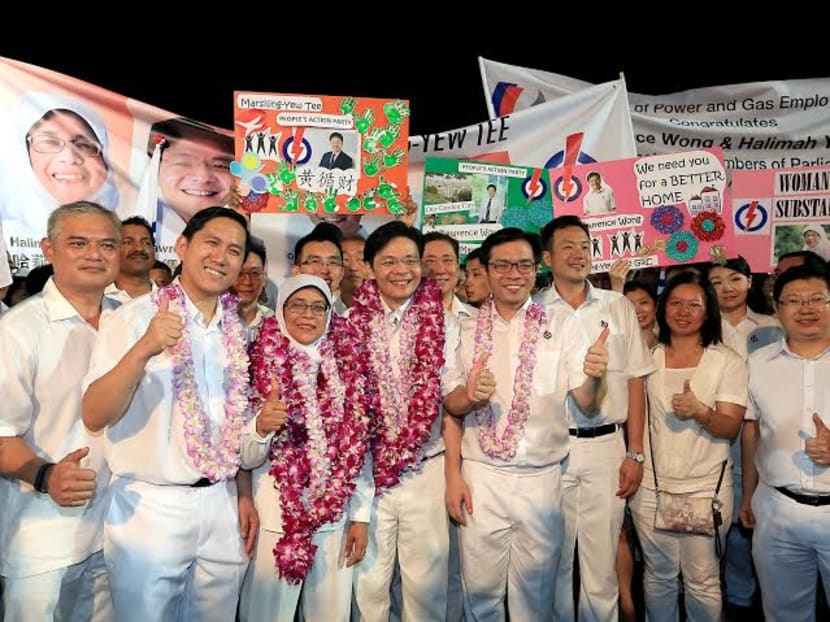 Gallery: PAP landslide win – Celebrations on Polling Night Gallery: PAP landslide win – Celebrations on Polling Night