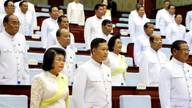 柬埔寨新一届国会投票通过 支持洪马内出任首相