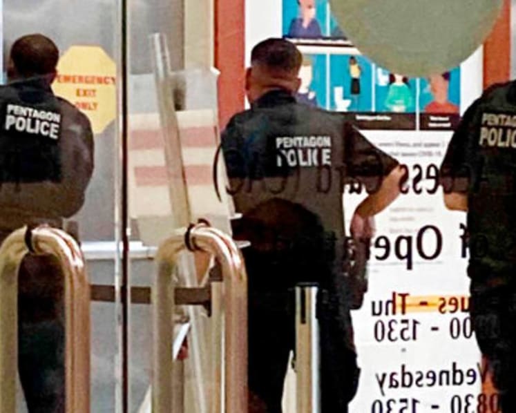 Police officer killed, several injured in attack at Pentagon bus stop