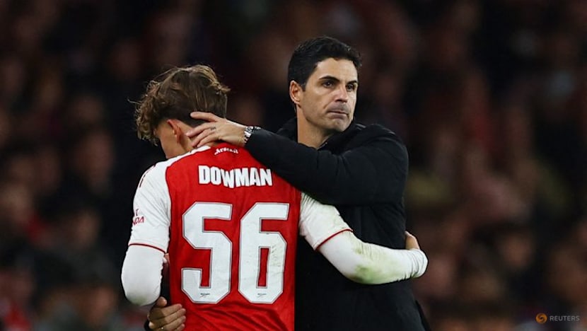 Dowman, 15, becomes Arsenal's youngest ever starter