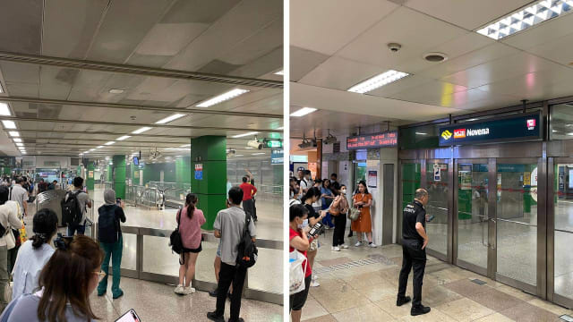 诺维娜地铁站冒浓烟 SMRT：有事故 地铁站暂关闭