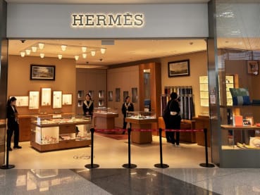 Hermes is now the world’s most valuable luxury company as investors bet on continued struggles at LVMH