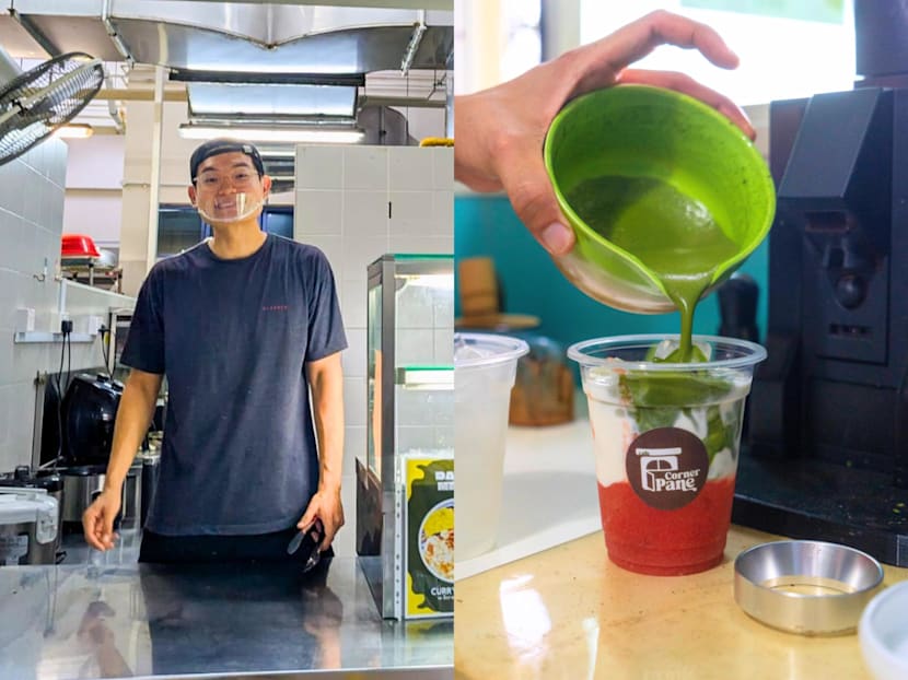 Viral Gen Z school canteen vendor who closed stall sells matcha from HDB bedroom window