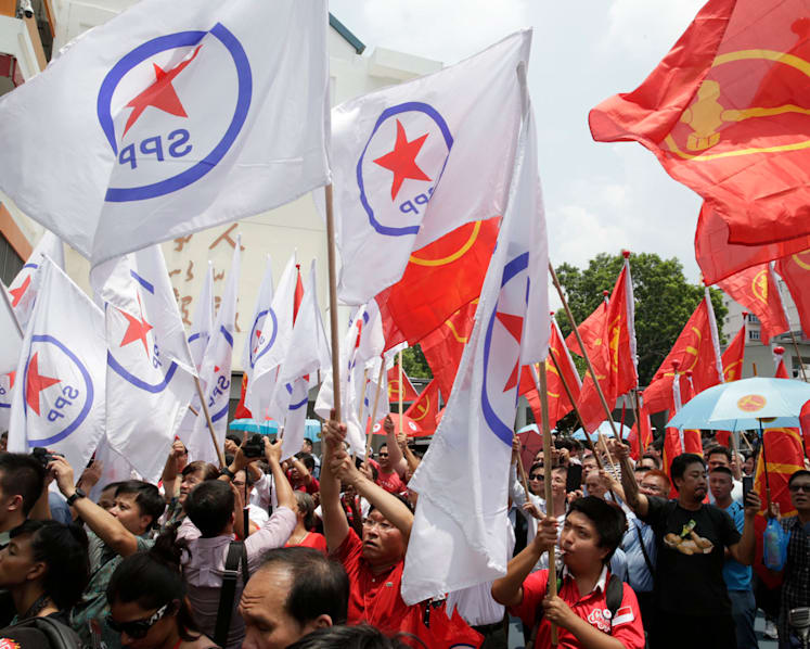 Nomination Day: Colourful, cacophonous and fiercely partisan
