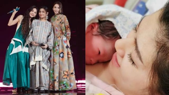 Ella 田馥甄相伴Selina顺产“小腰果”　前夫张承中反应曝光