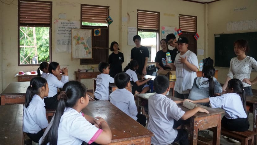 Why more young Singaporeans are volunteering in 'unfamiliar' Laos Why more young Singaporeans are volunteering in 'unfamiliar' Laos