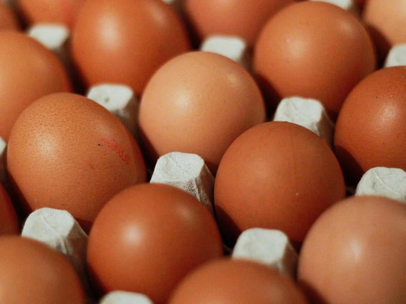 In December 2019, the Singapore Food Agency suspended two farms in Ukraine due to detections of drug residues fluoroquinolones and salinomycin in their eggs. In December 2019, the Singapore Food Agency suspended two farms in Ukraine due to detections of drug residues fluoroquinolones and salinomycin in their eggs.