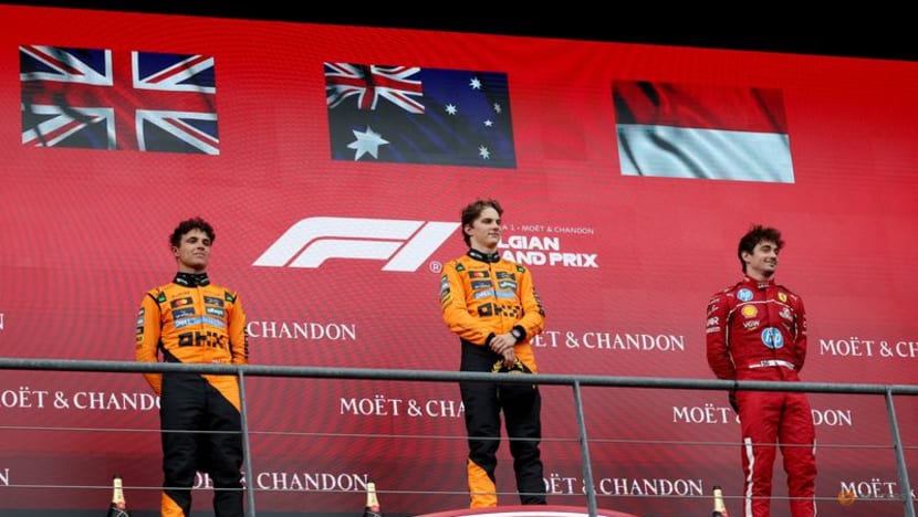 Piastri returns as leader to scene of first F1 win