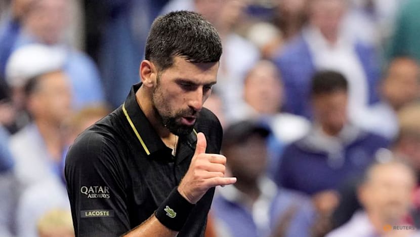 Dancing dad Djokovic reaches US Open semi-finals with win over Fritz
