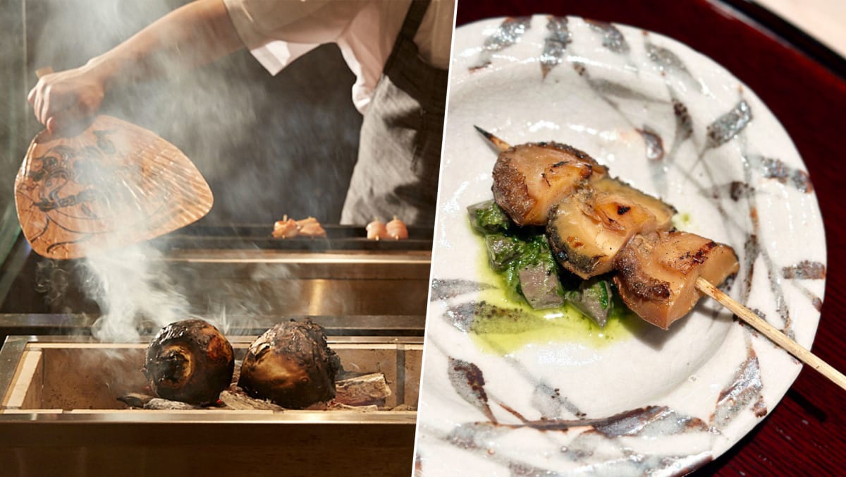 New Kushiyaki diner in town serves 16-course meal with charcoal-grilled ...