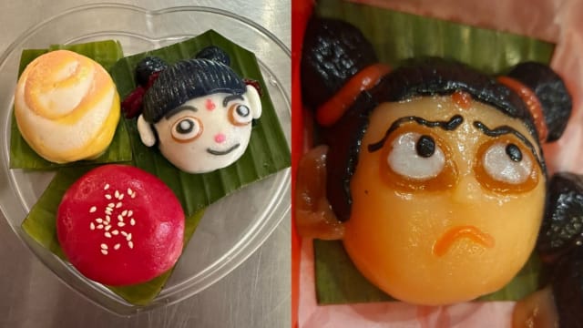 哪吒造型红龟粿上市，还有风火轮、乾坤圈……